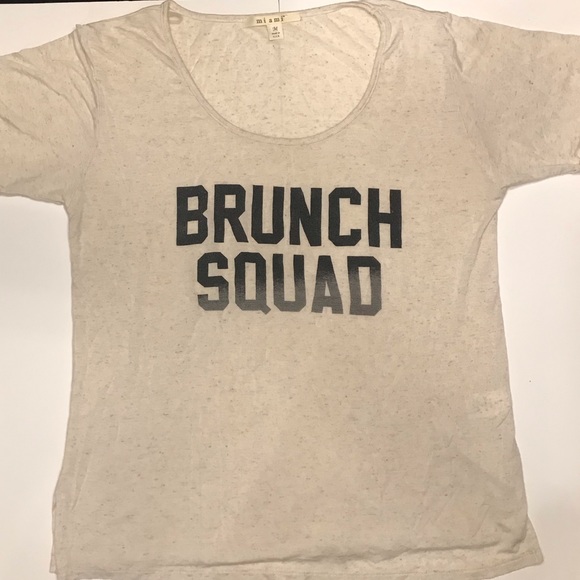 miami Tops - Top “Brunch squad” soft shirt brand Miami.